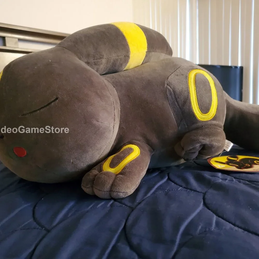 Pokemon Center Sleeping Sleeper Plush Eevee Doll Stuffed Toy Authentic Tags New - Picture 15 of 16